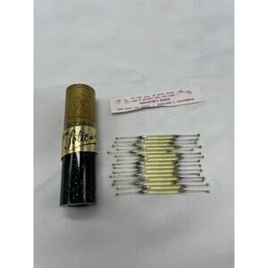 Vintage 1955 “Folie De Minuit” Miniature Fragrance Perfume Nips - 15‎ Total